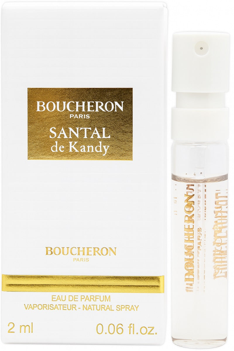 BOUCHERON Santal de Kandy Eau de Parfum 2ml Sample Spray with Carded Box Ghbb Trading