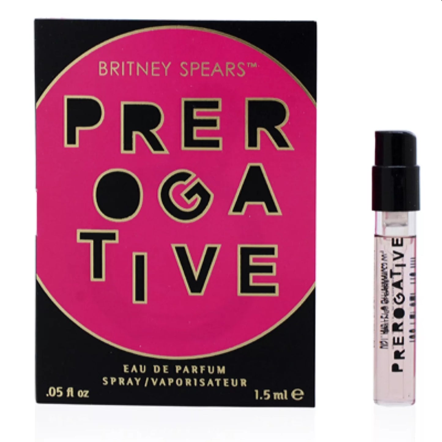 Britney Spears PREROGATIVE Eau de Parfum 1.5ml Spray Sample with Pink Carded Box Ghbb Trading