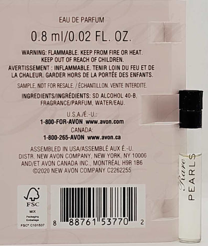 Rare Pearls by Avon Eau de Parfum 0.02oz / 0.8ml Sample Spray