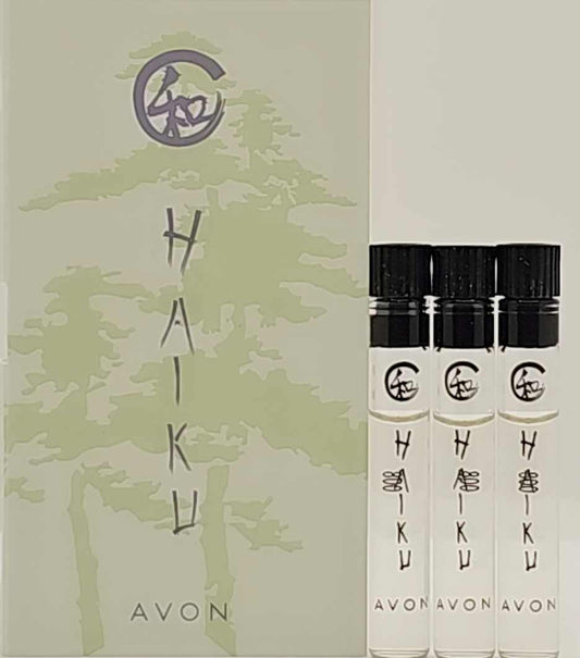 Lot 3 of Haiku by Avon Eau de Parfum EDP 0.02oz / 0.8ml Sample Spray Ghbb Trading