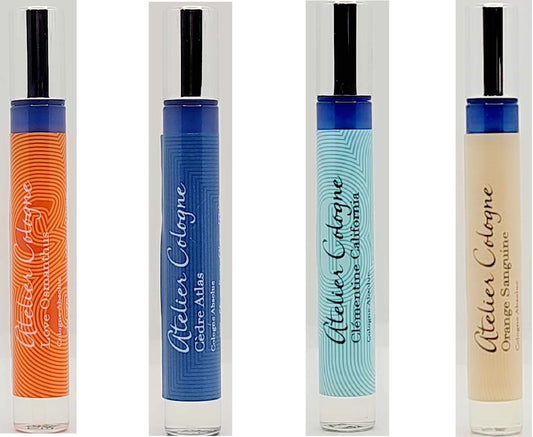 Set of 4 Atelier Cologne 10ml Travel Sprays – by Ghbb Trading