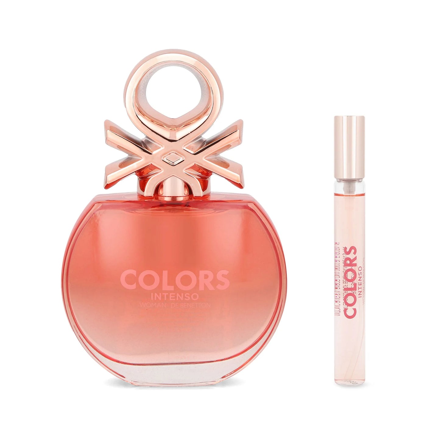 Benetton Colors Intenso Eau de Toilette for Women full-size bottle and 10ml travel spray – fast & free shipping by Ghbb Trading