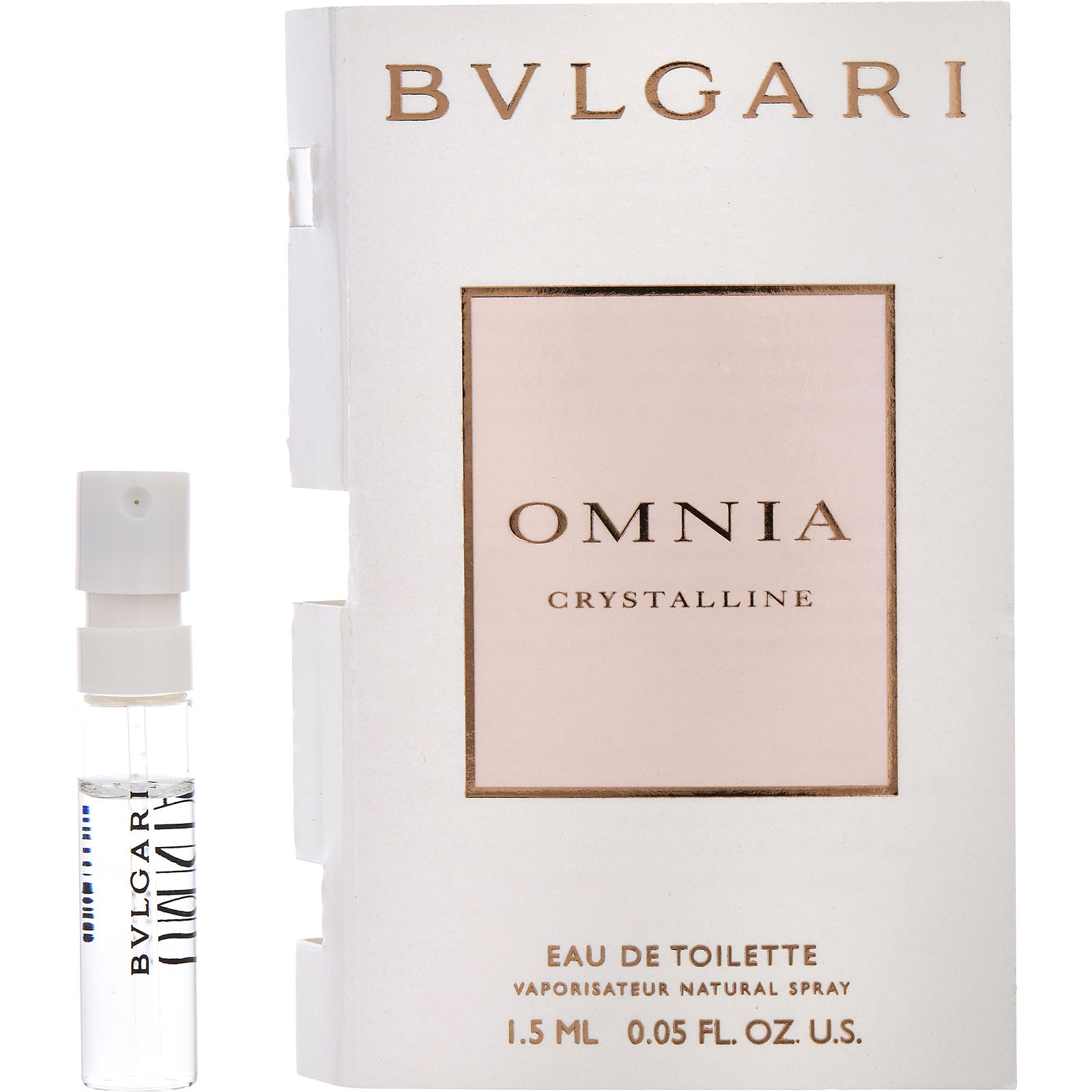 BVLGARI Omnia Crystalline Eau de Toilette 1.5ml Sample Spray – Ghbb Trading Perfume Sample