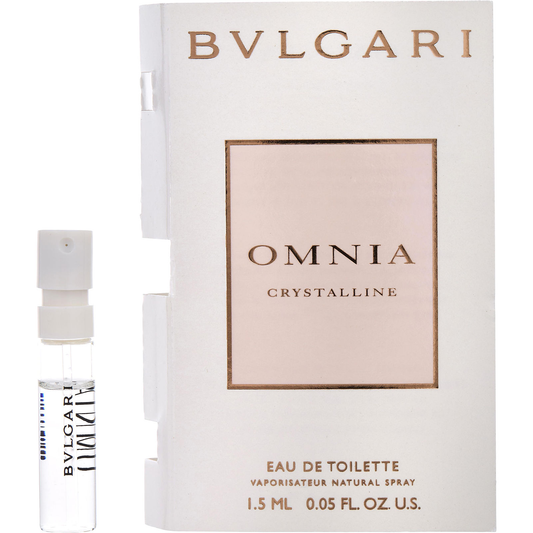 BVLGARI Omnia Crystalline Eau de Toilette 1.5ml Sample Spray – Ghbb Trading Perfume Sample