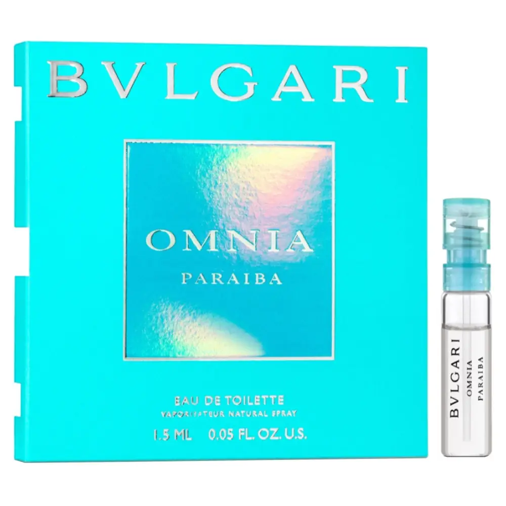 BVLGARI Omnia Paraiba Eau de Toilette 1.5ml Sample Spray – Ghbb Trading Mini Perfume