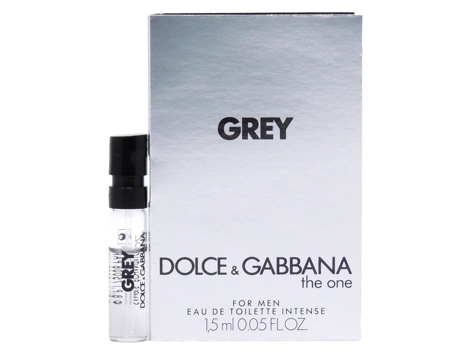 Dolce & Gabbana The One Grey Intense 1.5ml EDT Vial Sample for Men Ghbb Trading