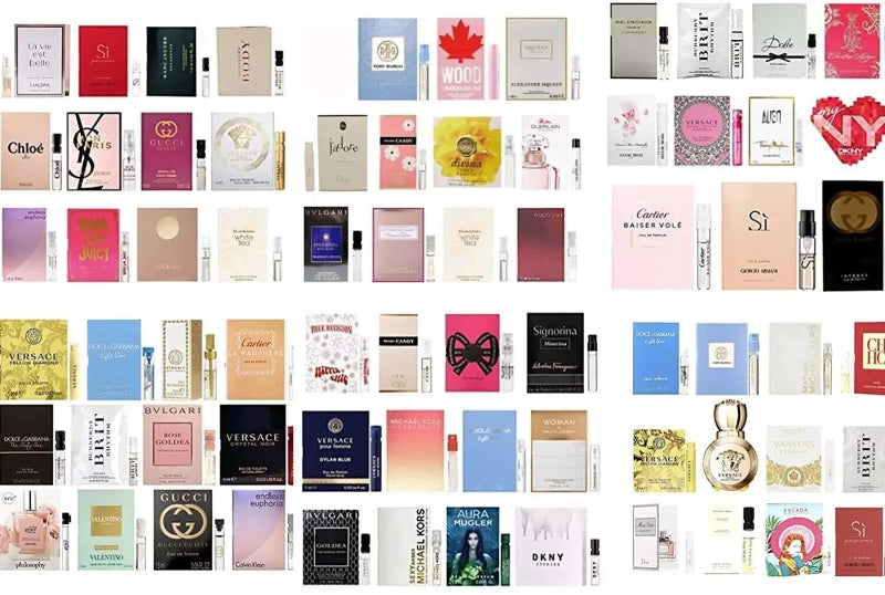 12 Luxury perfume vials for women –Free Shipping by Ghbb Trading