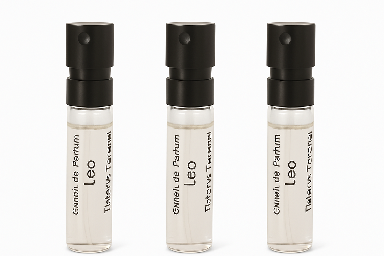Lot of 3 Tiziana Terenzi LEO Extrait de Parfum 1.5ml sample vials – niche unisex fragrance Ghbb Trading