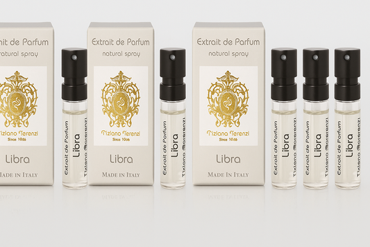 Lot of 5 Tiziana Terenzi LIBRA 1.5ml Extrait de Parfum Vials – Niche Perfume Samples for Men and Women Ghbb Trading